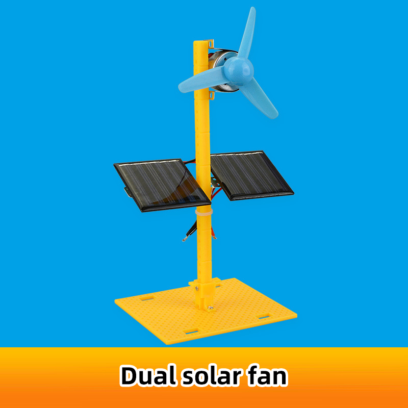Science Nature - DIY zonne-elektrische ventilator model montageset en