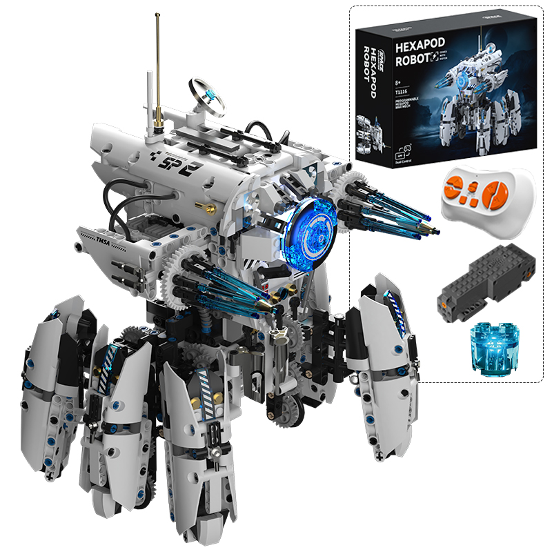 Science Robot - Technische programmering Hexapod Robot Science Fiction
