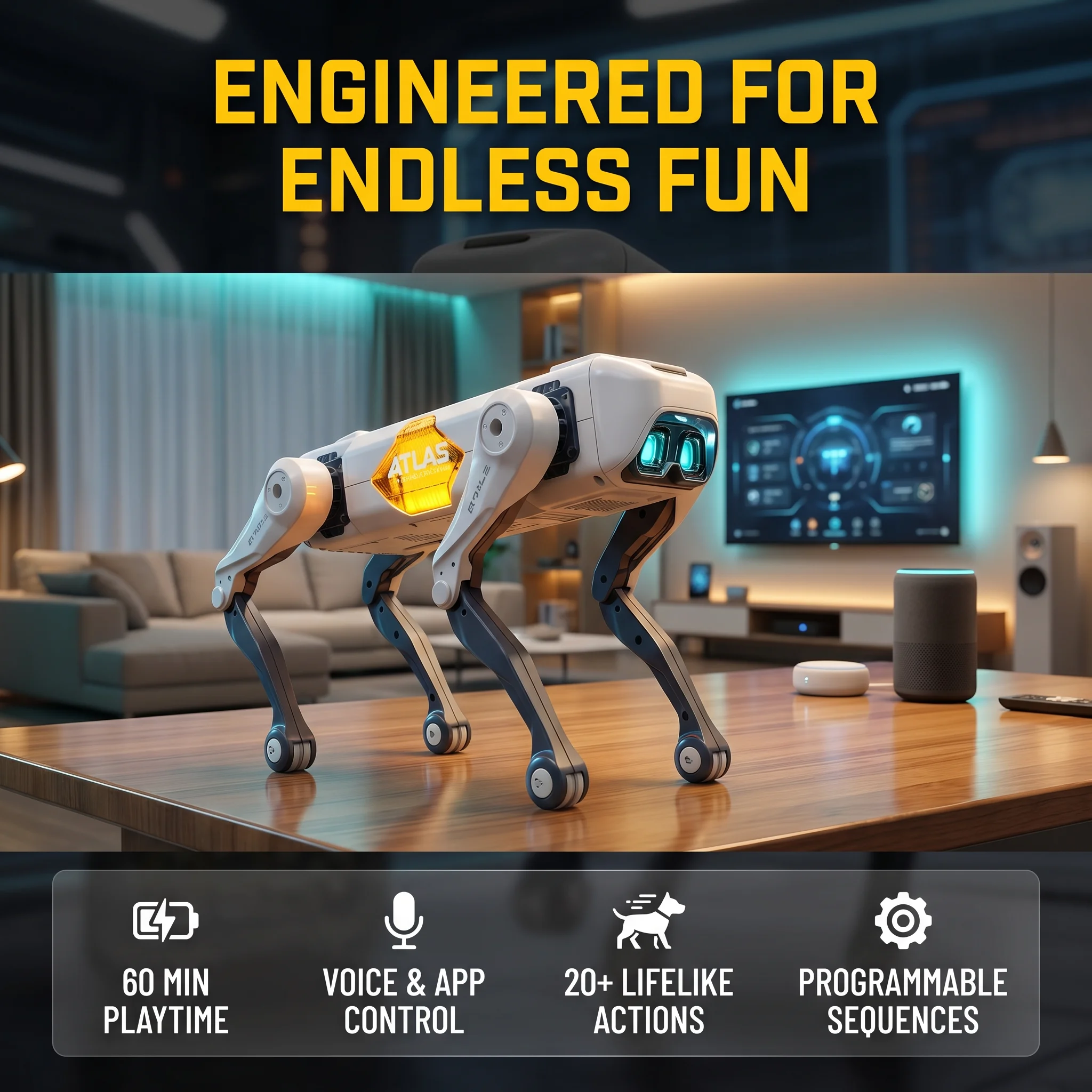 Science Robot - AI Slimme Robot Hond, Spraak- &