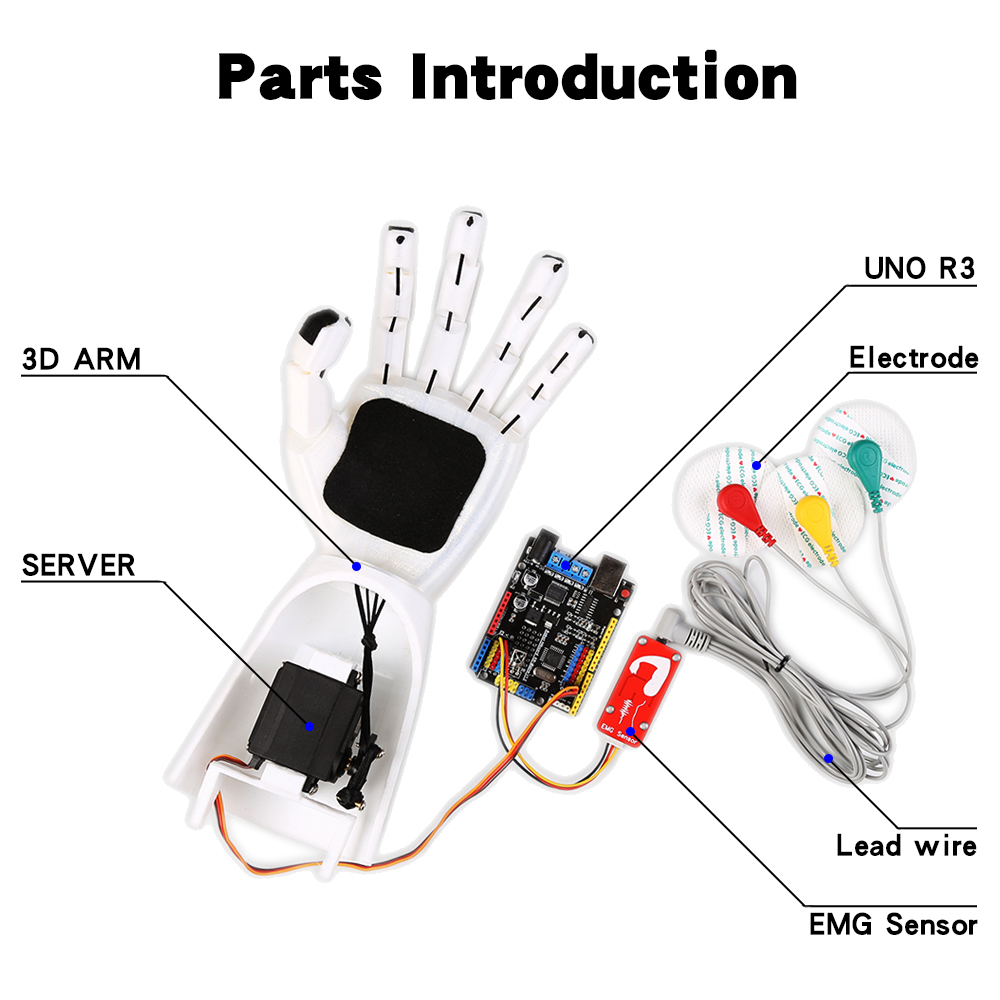 Emg Sensor Robotarm Elektrisch - Science Robot recensie en prijs