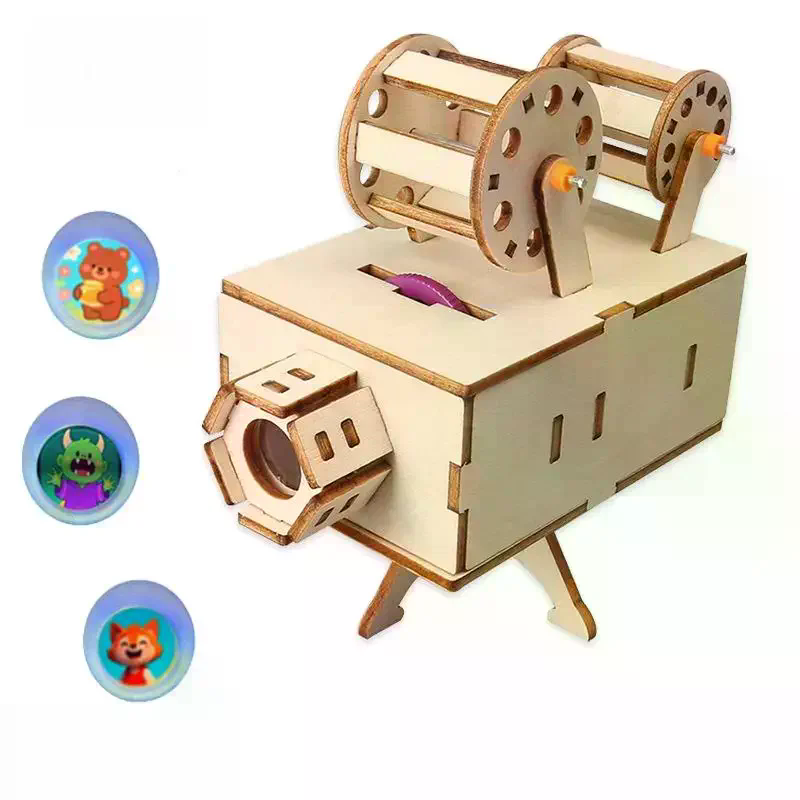 1 Set Houten DIY Filmprojector - Science Hobby Kit recensie en prijs