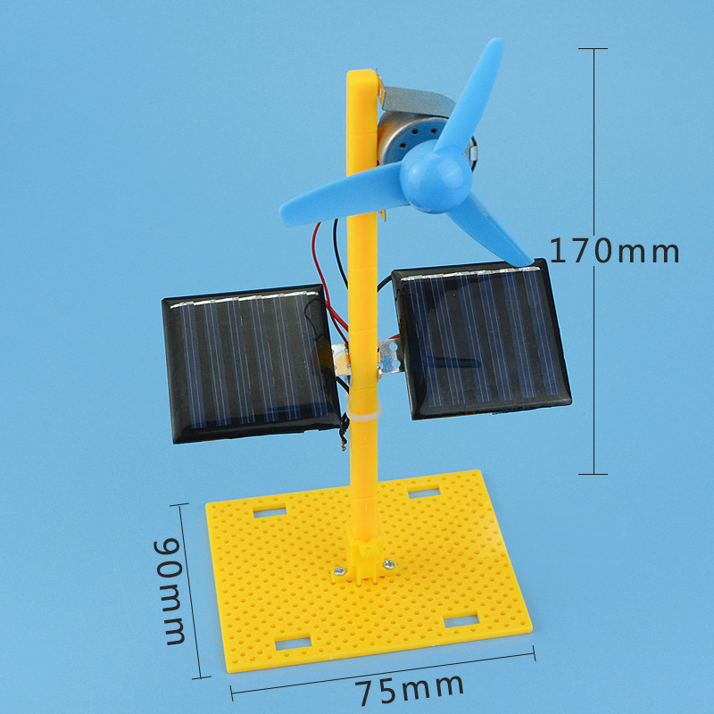 DIY zonne-elektrische ventilat - Science Nature recensie en prijs