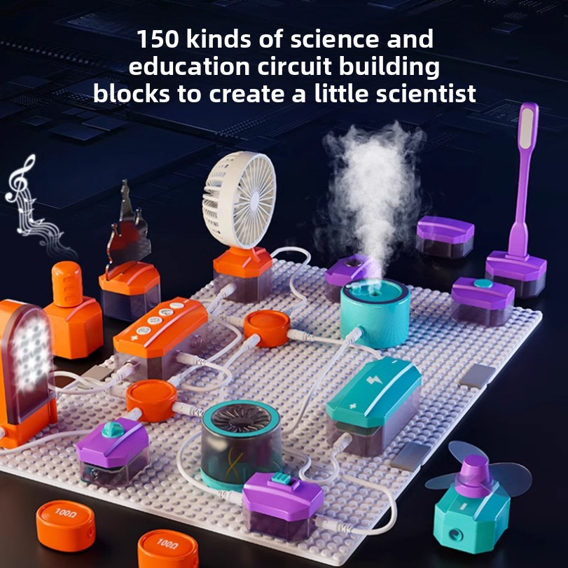 Circuit Experiment Bouwstenen  - Science Toys Diy recensie en prijs