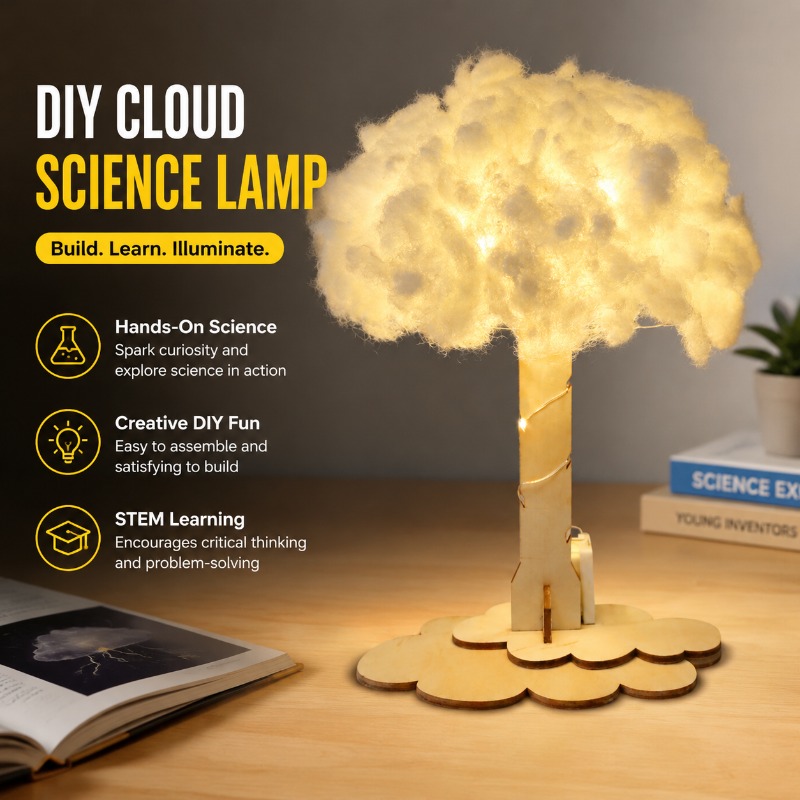 DIY Cloud Lamp Science Experim - Science Project Toys Making recensie en prijs