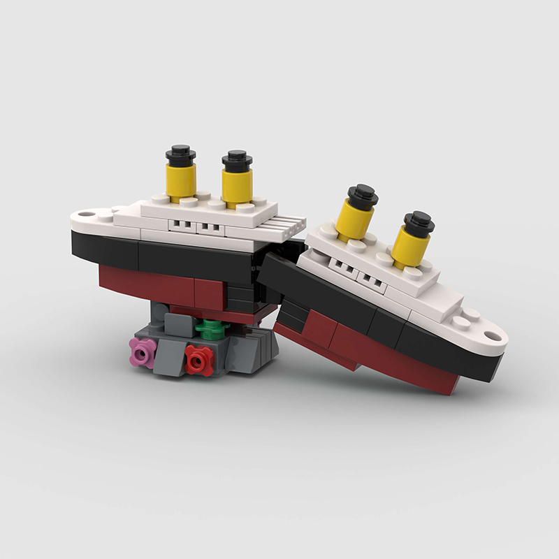 Mini RMS Titanic Sank Ship Mod - Science Olympiad recensie en prijs
