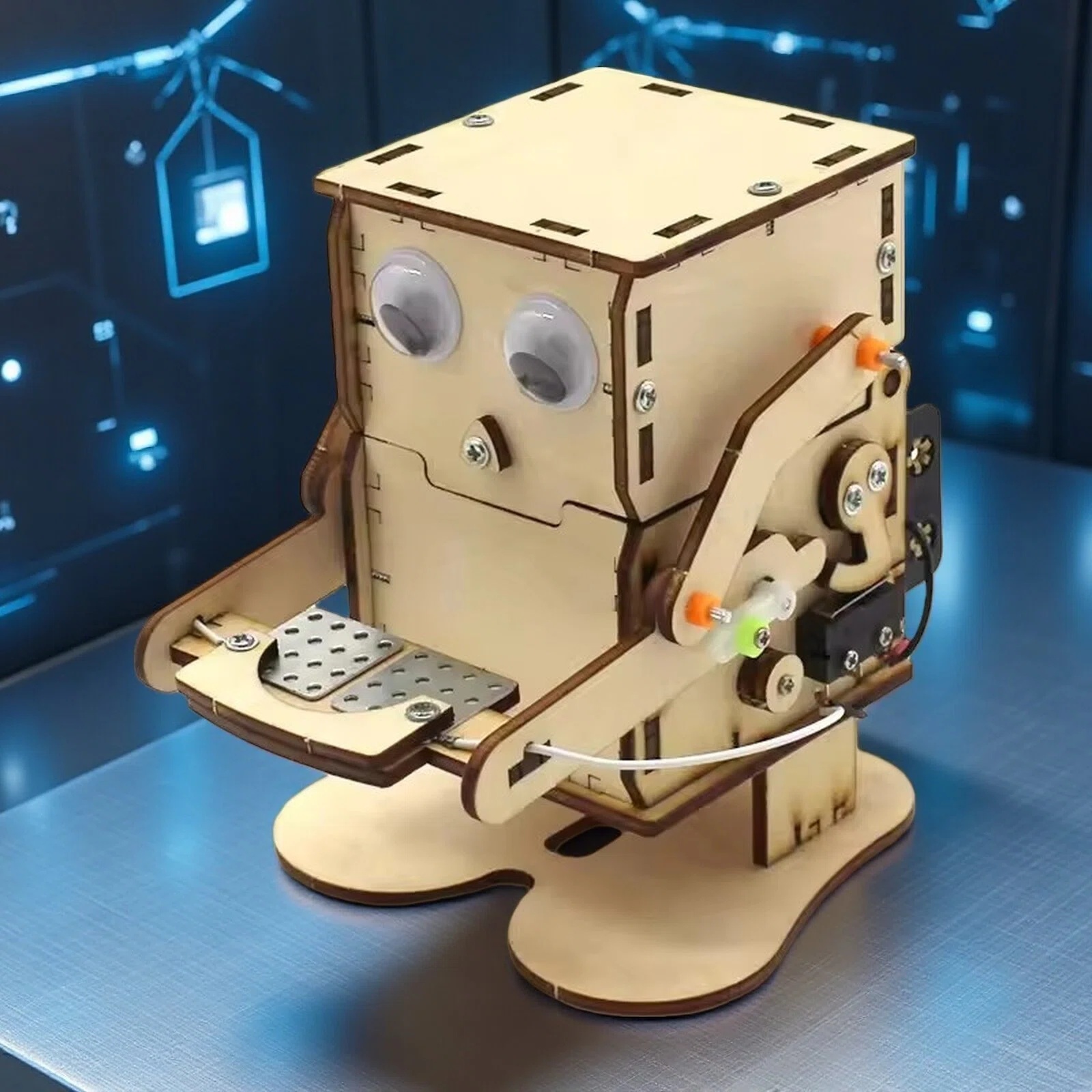 Muntzogende eetrobot model DIY - Science Robot recensie en prijs