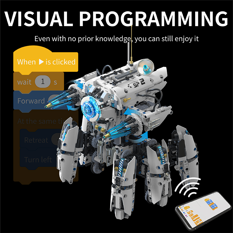 Technische programmering Hexap - Science Robot recensie en prijs