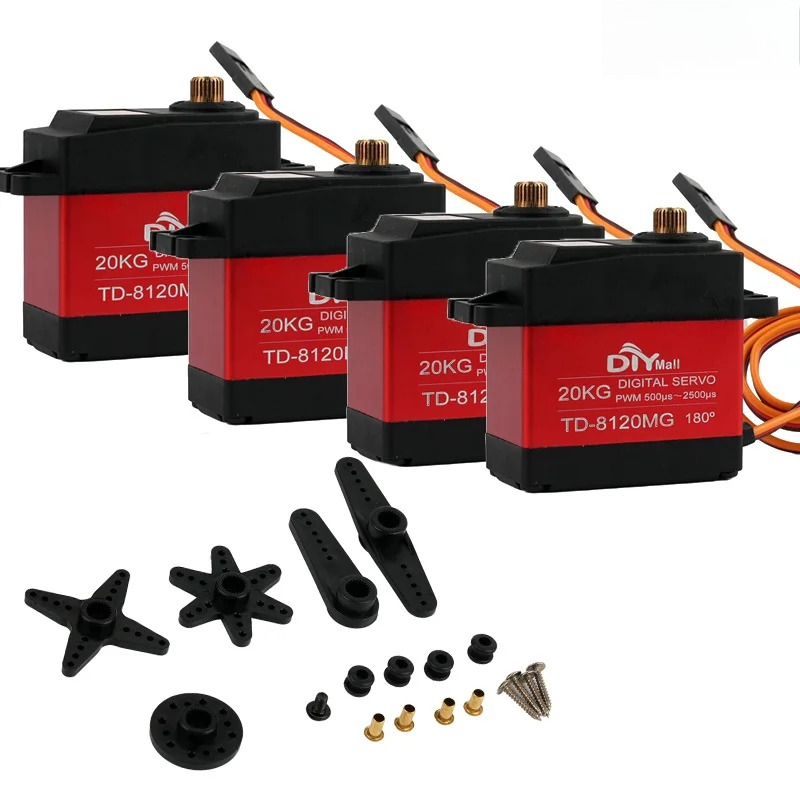 20KG TD-8120MG Standaard digit - Robot Arm Motor recensie en prijs