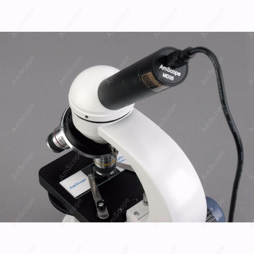 AmScope draadloze monoculaire  - Amscope Microscope Compound 40X-1000X recensie en prijs