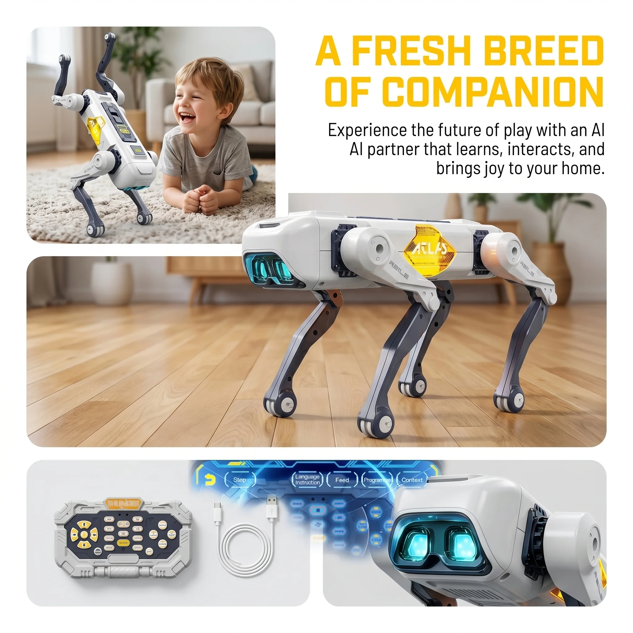 AI Slimme Robot Hond, Spraak-  - Science Robot recensie en prijs