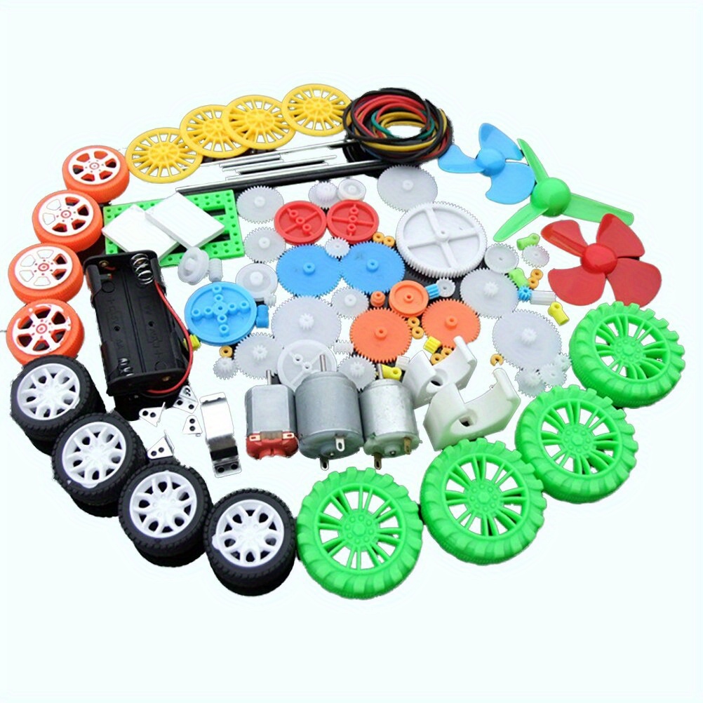 112 stks DC Motor Kit Elektris - Science Toys Diy recensie en prijs