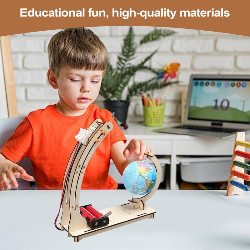 Houten Satelliet Model Maken S - Science Project Toys Making recensie en prijs